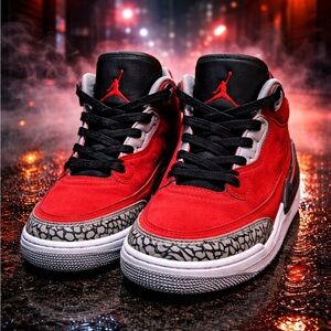 Jordan Retro 3 Spikize Low Toro Women's 8.5 Youth 7